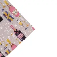 Бумага упаковочная глянцевая двухсторонняя &laquo;Давай праздновать&raquo;, 70 х 100 см