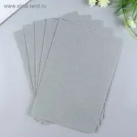 Фетр  жесткий  1 мм 20х30 см   св.серый