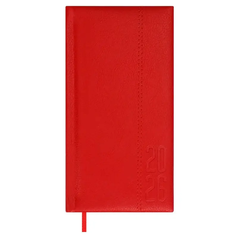 Еженедельник Baza, датированный, красный