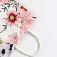 Пакет подарочный крафт, &laquo;Самой прекрасной&raquo;, 21&times;11&times;27 см