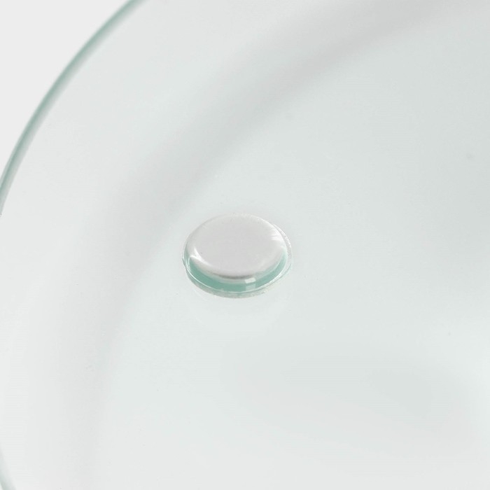 Подставка стеклянная для торта вращающаяся Доляна, d=24 см