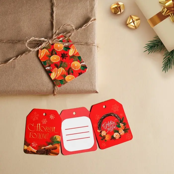 Шильдик на подарок &laquo;Подари сказку&raquo;, набор 6 штук, 16 х 24 см