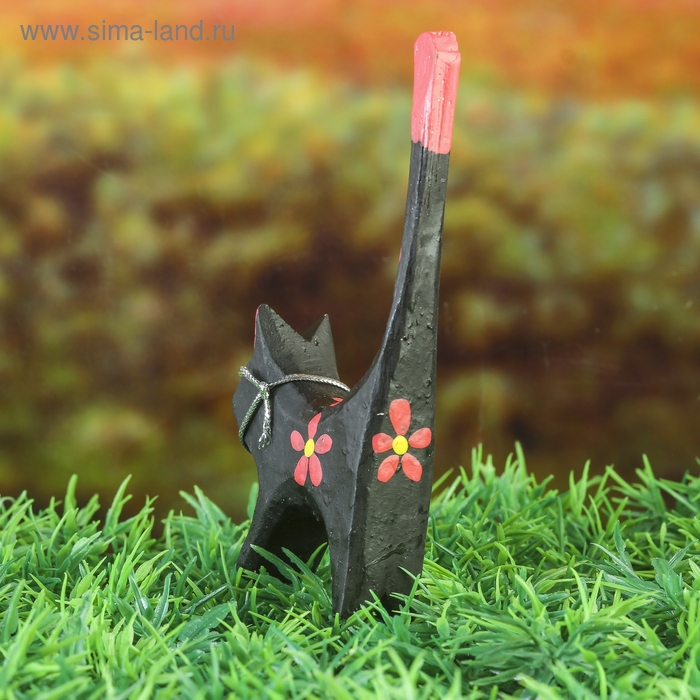 Набор сувенирный "Тёмные кошечки" (4 шт) 7,5х5х11 см