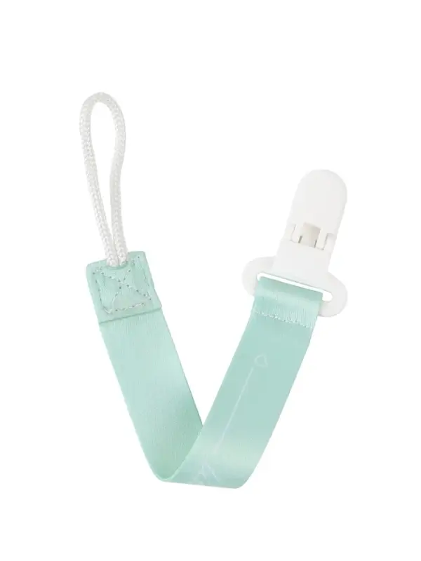 Держатель для соски пустышки, 2 шт, текстиль и силикон, Mum&Baby