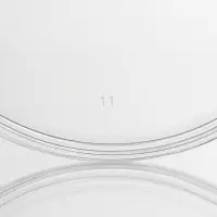 Ведро с крышкой, 500 мл, d= 12,2 см, высота 6 см прозрачное, 225 шт/уп.