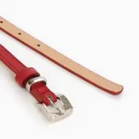 Ремень жен 05-02-02-01, Март2513, 1,3*0,3*110 см, без винта, пряж металл, 1 прокол,