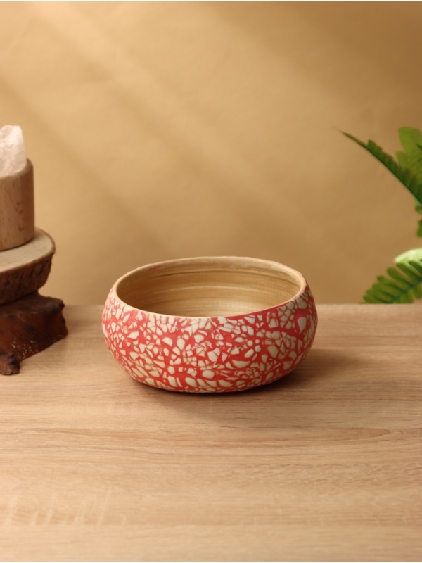 Ваза 15х15х6 см, бамбук