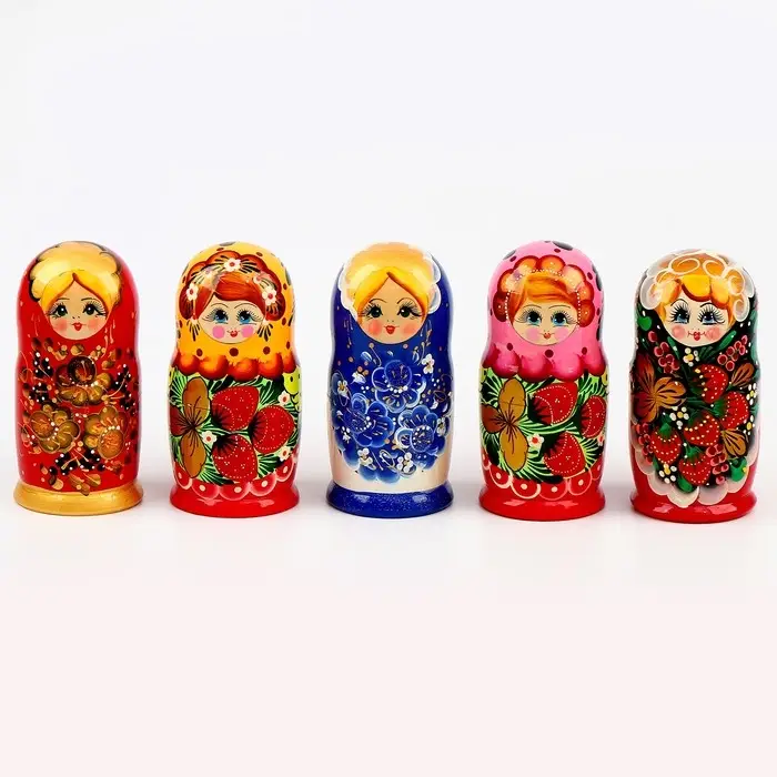 Матрёшка 5 в 1 большая, МИКС