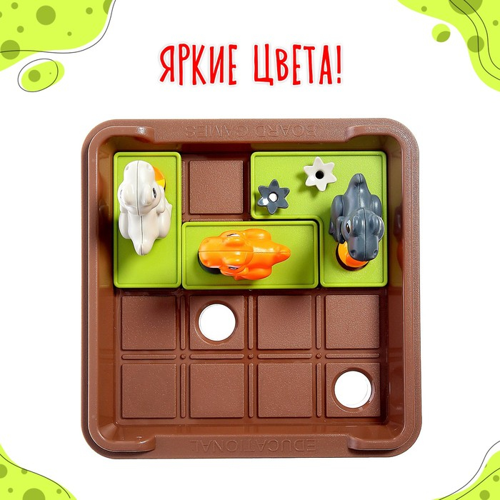 Настольная игра &laquo;Дино логика&raquo;, 1 игрок, 7+