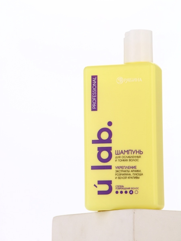 Профессиональный укрепляющий шампунь для ломких волос с комплексом масел и экстрактов, 250 мл ULAB