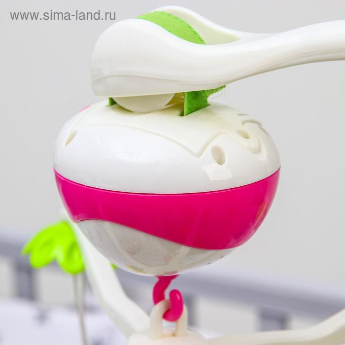 Мобиль музыкальный на кроватку &laquo;Зоопарк&raquo;, на батарейках, Крошка Я