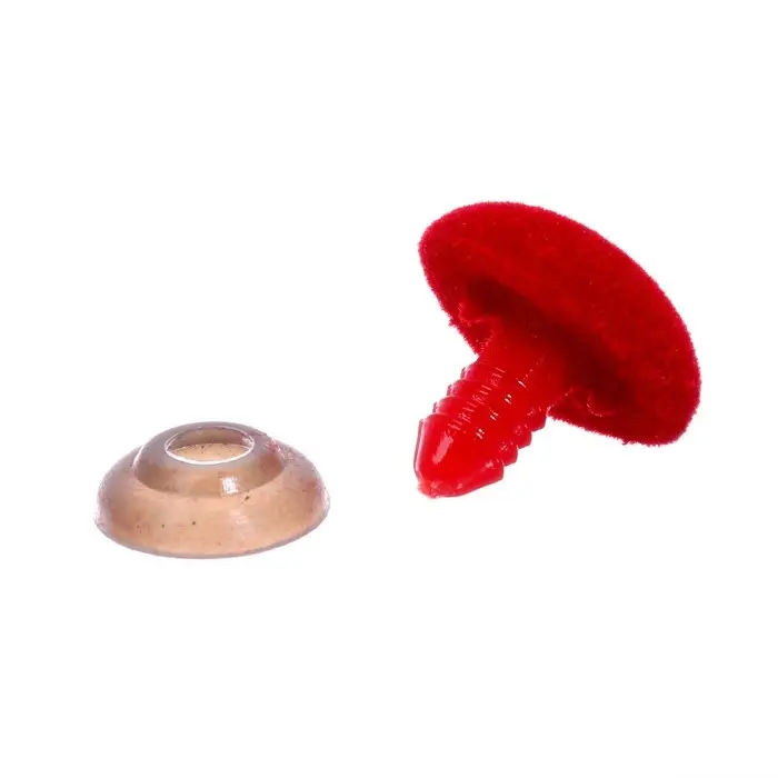 Носик винтовой с заглушкой, ворсистый, набор 5 шт., размер 1 шт.: 1.9&times;1.5 см