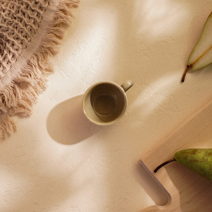 Кружка фарфоровая SL Home &laquo;Песчаный бриз&raquo;, 250 мл, цвет бежевый