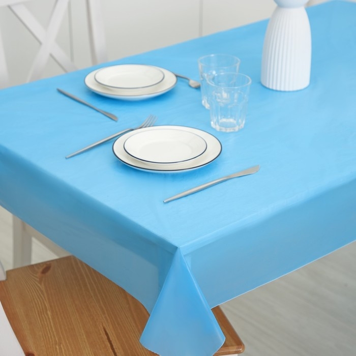 Скатерть без основы одноразовая &laquo;Моно&raquo;, 110&times;180 см, рулон 3 шт, цвет МИКС