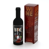 Подарочный набор для вина мини: аэратор, штопор, каплеуловитель для бутылки вина &laquo;Wine&raquo;, 20 х 10 см