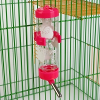 Поилка для грызунов &laquo;Хомячки&raquo; 125 мл, 12.5х4.5 см, микс цветов