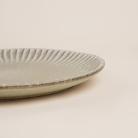 Набор тарелок фарфоровых SL Home &laquo;Монти&raquo;, d=27 см, цвет серый