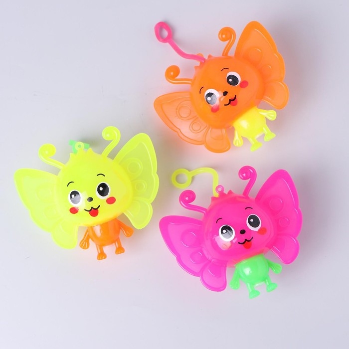 Ёжка &laquo;Бабочка&raquo;, световой, цвета МИКС