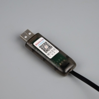 Умная гирлянда &laquo;Нить&raquo; 6 м с насадками &laquo;Шарики&raquo;, IP20, тёмная нить, 20 LED, свечение RGB, USB