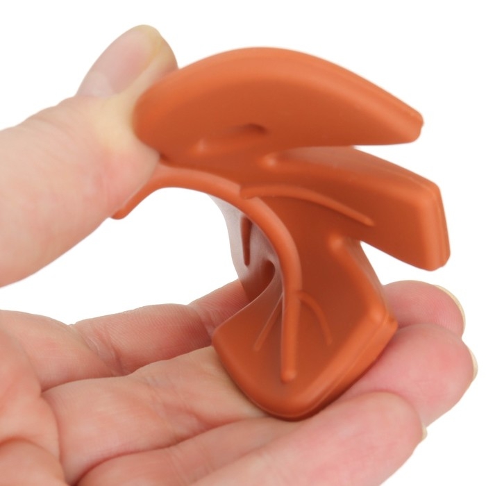 Прорезыватель силиконовый &laquo;Тропики&raquo;, цвет желтый/оранжевый, Mum&Baby