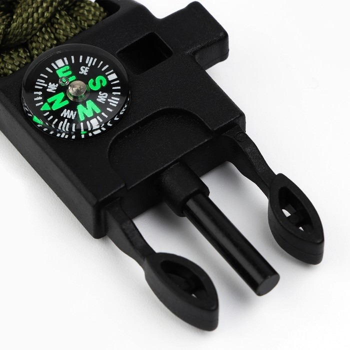 Браслет для выживания &laquo;Сильный духом&raquo;, 26 х 2,5 см.