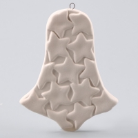 Новый год! Ёлочное украшение под раскраску &laquo;Колокольчик&raquo;, с подвесом