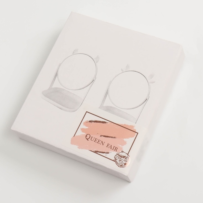 Зеркало с подставкой для хранения &laquo;Круг&raquo;, d зеркальной поверхности 14,5 см, цвет МИКС