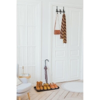 Лоток для обуви, 70&times;37 см, цвет чёрный