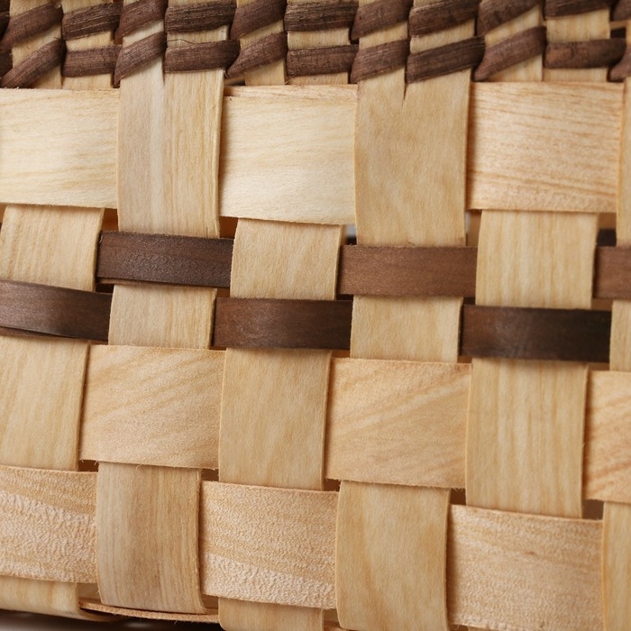 Корзина плетеная, 27,5 x 11 x 13/26 см, секвойя