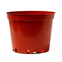 Горшок для рассады, 5 л, d = 22 см, h = 18 см, пластик, терракот, Greengo