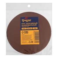 Круг абразивный шлифовальный под "липучку" ТУНДРА, 125 мм, Р150, 10 шт.