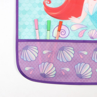 Фартук с нарукавниками детский &laquo;Ариэль&raquo;, Принцессы, 49х39 см