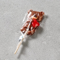 Леденец ручной работы &laquo;Мишка с сердцем&raquo; 30 г, микс