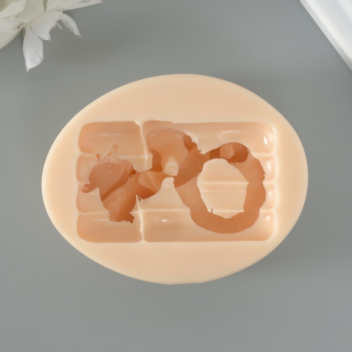 Молд силикон "Змея на отдыхе" 3,5х7,3х4,7 см