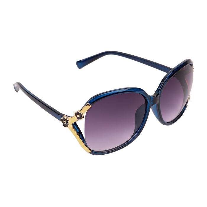 Очки солнцезащитные OneSun, дужка 14 см, ширина 14 см, линза 5.5 х 6 см, линзы градиент