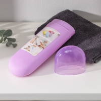 Футляр для зубной щётки и пасты, 20&times;6,5&times;3 см, цвет МИКС