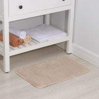 Коврик для дома Доляна &laquo;Пушистик&raquo;, 40&times;60 см, цвет бежевый
