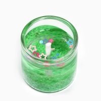 Новогодняя свеча гелевая Зима это &laquo;Новый год: Поверь в мечту&raquo;, 2,5 х 2,5 х 2,5 см