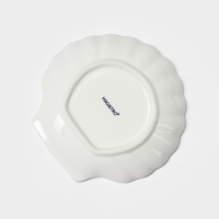 Блюдо фарфоровое Magistro &laquo;Ракушка&raquo;, d=13 см, цвет белый