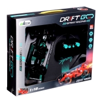 Машина радиоуправляемая &laquo;Формула&raquo;, 1:18, эффект дыма, работает от аккумулятора, цвет черный