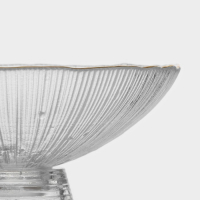 Ваза из стекла для фруктов &laquo;Фейверк&raquo;, 350 мл, 15&times;7,5 см, цвет прозрачный