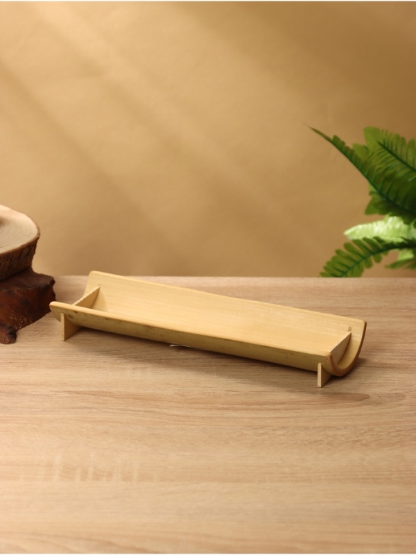 Блюдо 25 см, бамбук