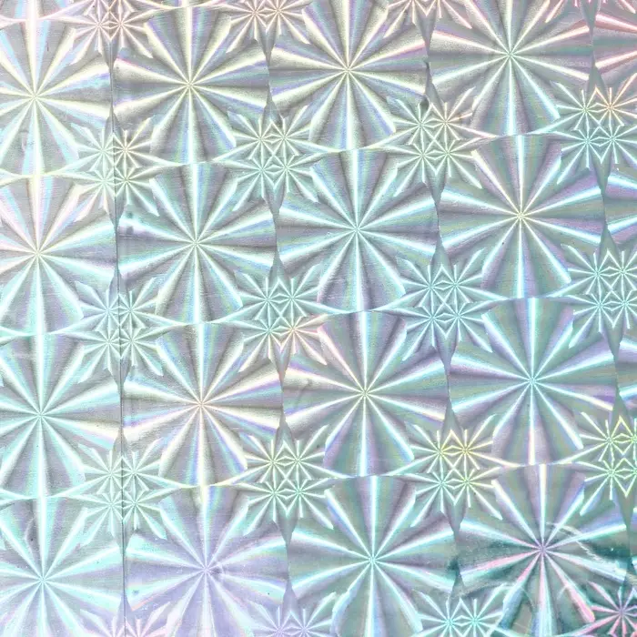 Пленка голография, зелёный, 70&times;100 см, рисунок МИКС