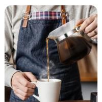 Портативная кофеварка-пуровер КТ-7570 - 0.35 л
