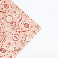 Набор упаковочной бумаги &laquo;Новогодняя&raquo;, 4 листа, 70 &times; 100 см