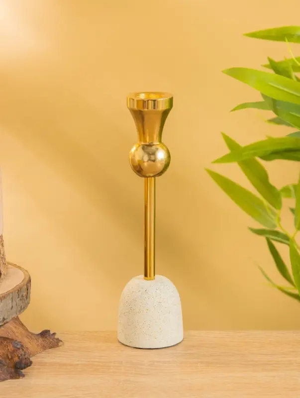 Подсвечник "Ферзь" 5х5х19 см, алюминий