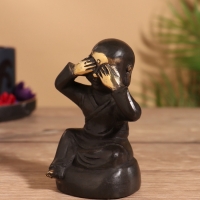 Сувенир бронза "Монах" 6х6х9 см