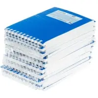 Блокнот А6, 60 листов в клетку, &laquo;Для конференций&raquo;, на гребне, синий