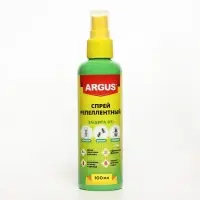 Спрей репеллентный от комаров, мошек, слепней, флакон "Argus",  100 мл