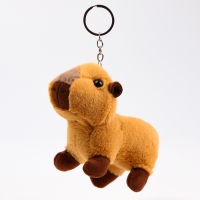 Мягкая игрушка &laquo;Капибара&raquo; на брелоке, 14 см
